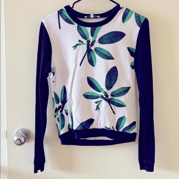 Spring Floral print sweatshirt - Picture 2 of 3